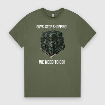 Stop Shopping T-Shirt Thumbnail